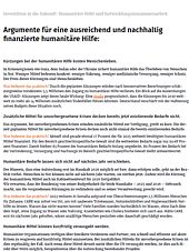 Titelbild der CARE-Forderungen zum Bundeshaushalt 2025 & 2026
