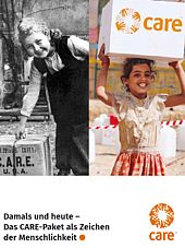 Titelbild der CARE-Zeitteugenbroschuere aus dem Jahr 2025
