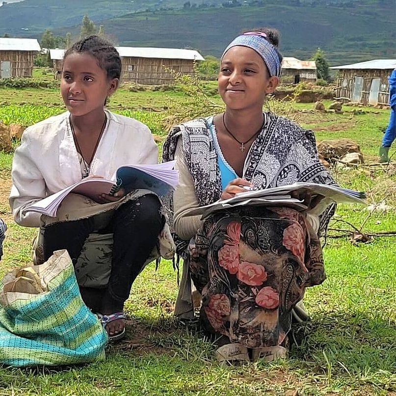 Schülerinnen aus Äthiopien