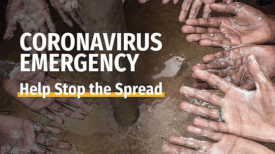 Poster: Coronavirus Emergency - Help Stop the Spread