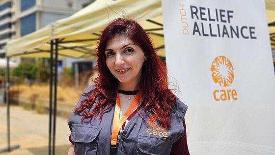Ein Portrait von Hiba Jaber.