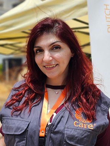 Ein Portrait von Hiba Jaber.