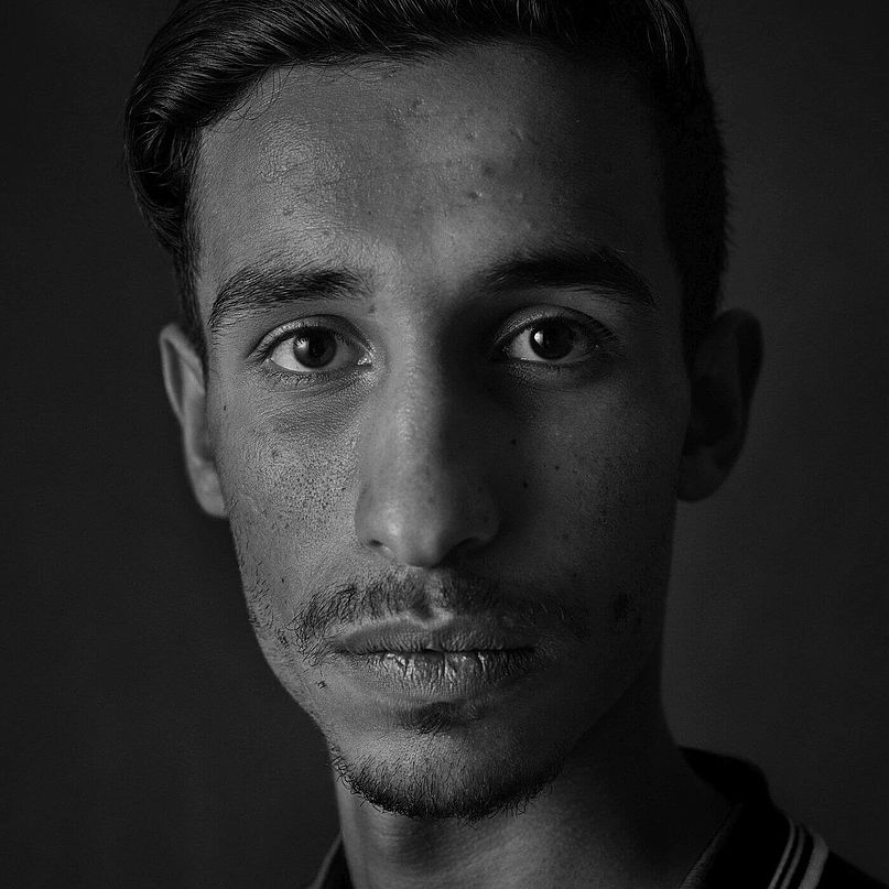 Bahaa aus Syrien im Portrait